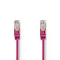 CAT5e SF/UTP-Netwerkkabel | RJ45 Male - RJ45 Male | 20 m | Roze - thumbnail