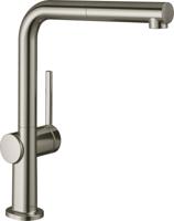 Hansgrohe Talis M54 ééngreeps keukenmengkraan 270 met uittrekbare uitloop en sBox, rvs look - thumbnail