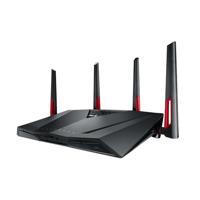 Asus RT-AC88U Gaming router (Ai Mesh WLAN-systeem, WiFi 5 AC3100, Gaming Engine, 8x Gigabit LAN Link Aggregation, 1.4 GHz DC CPU, Alexa & IFTTT & App-bediening, AiProtection, USB 3.0) - thumbnail