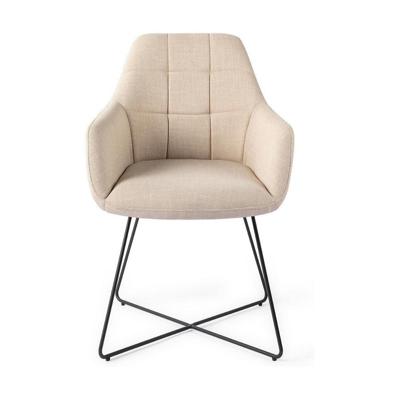 Jesper Home Noto eetkamerstoel Overnight Oats cross black