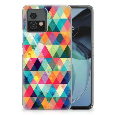 Motorola Moto G72 | TPU bumper | Geruit