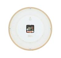 Wandklok Unilux Baltic hout wit - thumbnail