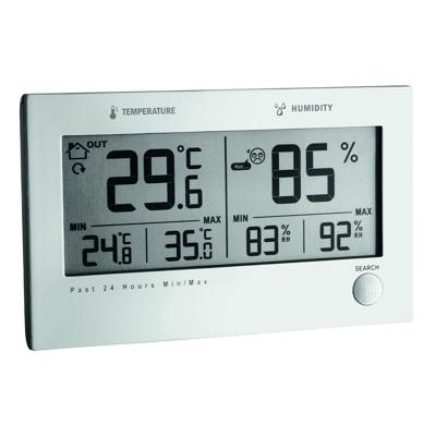 TFA Hygrometer twin plus - luchtvochtigheid en temperatuur - binnen en buiten TFA Hygrometer twin plus - luchtvochtigheid en temperatuur - binnen en buiten