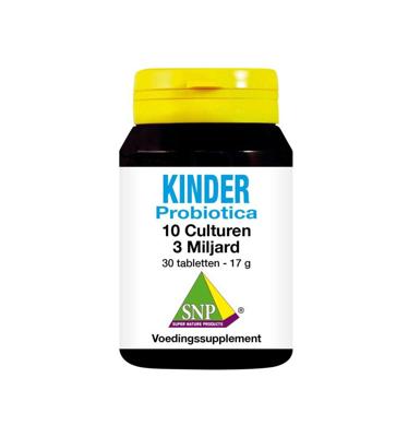 SNP Probiotica kinder 10 culturen 30 Tabletten