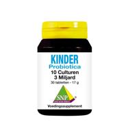SNP Probiotica kinder 10 culturen 30 Tabletten - thumbnail