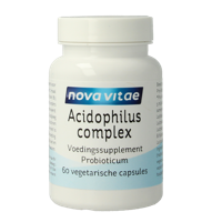 Nova Vitae Acidophilus complex 60 Vegetarische capsules - thumbnail