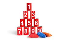 BS Toys blikwerpen rood, 13dlg. - thumbnail