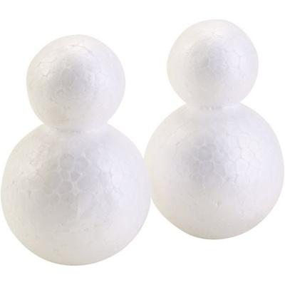 Figuren van styropor, H: 6.5 cm, 50 stuk/ 1 doos