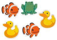 Basic 5 antislip stickers voor in bad - thumbnail