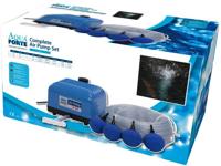 AquaForte Originele set luchtpomp Hailea V20, 9l/min bij 1,2m, incl. 4 stenen en 25m 4/6 slang - thumbnail