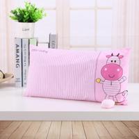 Kids Striped Cute Calf Cartoon Character Cushion Baby Care(Pink) - thumbnail