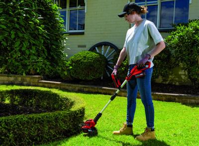 Einhell Power X-Change GE-CT 18/28 Li TC-Solo Grastrimmer Accu 18 V Snijbreedte max.: 28 cm Einhell Power X-Change GE-CT 18/28 Li TC-Solo Grastrimmer Accu 18 V Snijbreedte max.: 28 cm