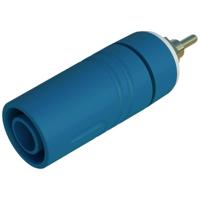 Hirschmann Test & Measurement SAB 2630 S1,9 Au Veiligheids-labconnector, female Bus, inbouw verticaal Stift-Ø: 4 mm Blauw 1 stuk(s) - thumbnail