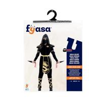 Gouden Ninja Kostuum Dames - thumbnail