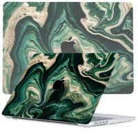 Lunso MacBook Pro 16 inch (2021-2024) cover hoes - case - Peridot Canyon - thumbnail