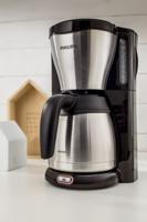 Philips café Gaia koffieapparaat met thermische kan - RVS/zwart - HD7549/20 - thumbnail