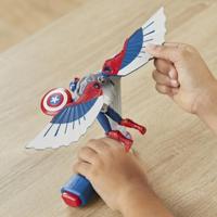Captain America Flight Control-figuur, Marvel Epic Hero Series Captain America: Brave New World, vanaf 4 jaar - thumbnail