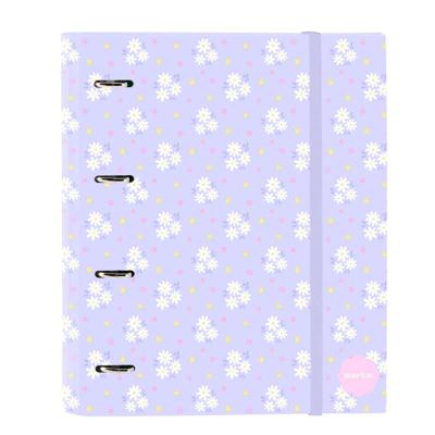 Ringmap Safta Bouquet Roze Lila 27 x 32 x 3.5 cm