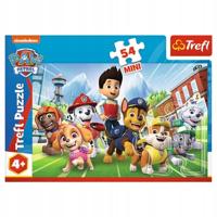Paw Patrol Mini puzzel , 54st. - thumbnail