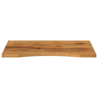 Bureaublad met ronding 80x60x2,5 cm massief ruw mangohout Bureaublad met ronding 80x60x2,5 cm massief ruw mangohout