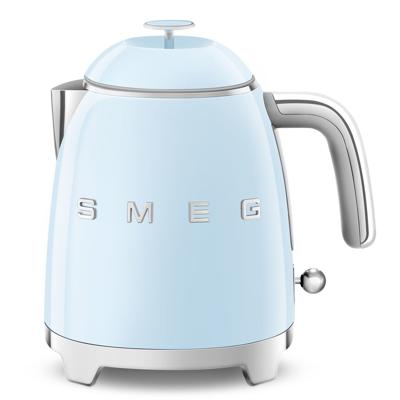 Smeg KLF05PBEU jaren &apos;50 waterkoker, pastelblauw