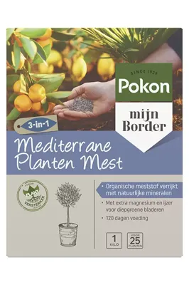Pokon Mediterrane Planten Mest 1kg - 7184788100 Pokon Mediterrane Planten Mest 1kg - 7184788100