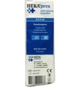 Hydrofiel gaaskompres 5 x 5 niet steriel 100 Stuks - thumbnail