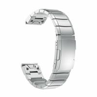 Stainless steel schakelband - Zilver - Garmin Quatix 8 - 47mm - thumbnail