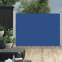 VidaXL Tuinscherm uittrekbaar 120x500 cm blauw - thumbnail