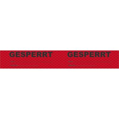 BJZ C-101 753-R ESD-tape Rood, Zwart (l x b) 66 m x 50 mm 66 m