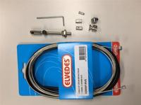 Elvedes Trommelrem kabelkit 1700mm / 2350mm rvs - zwart (op kaart) - thumbnail