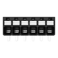 WAGO 2086-1206 Printklem 1.50 mm² Aantal polen 6 Zwart 1 stuk(s) - thumbnail