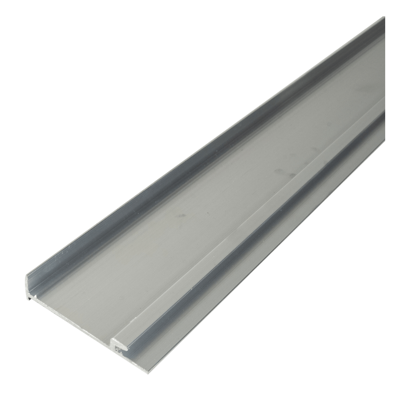 Showgear Aluminium afrokprofiel met klittenband 97,5cm