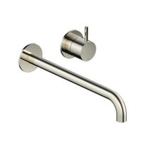 Hotbath Cobber inbouw Wastafelkraan Glanzend Nikkel CB005-25 - thumbnail