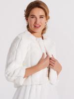 LILLY 09-3186-CR Bolero Kunstbont | Maat: S - thumbnail