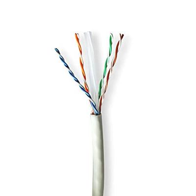 Netwerk Kabel Rol | CAT6a | Solid | U/UTP | Koper | 305.0 m | Binnenshuis | Rond | LSZH | Grijs | Trekdoos Netwerk Kabel Rol | CAT6a | Solid | U/UTP | Koper | 305.0 m | Binnenshuis | Rond | LSZH | Grijs | Trekdoos