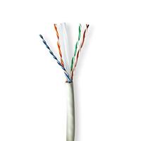 Netwerk Kabel Rol | CAT6a | Solid | U/UTP | Koper | 305.0 m | Binnenshuis | Rond | LSZH | Grijs | Trekdoos - thumbnail