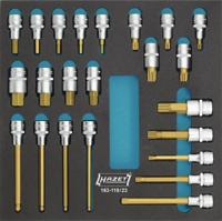 Hazet 163-119/23 163-119/23 Dopsleutel-bitinzetset 1/2 (12,5 mm) 23-delig - thumbnail