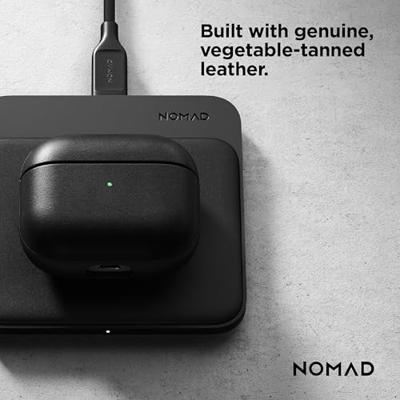 Nomad Modern lederen hoesje AirPods (3rd gen) - Black