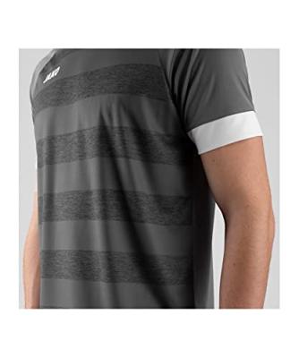 JAKO 4214 Shirt Celtic Melange Km - Steengrijs - XXL