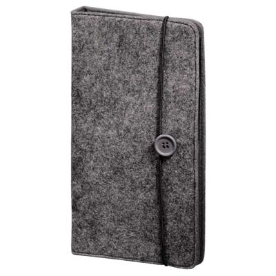 Hama vilt cd/dvd wallet 48 grijs