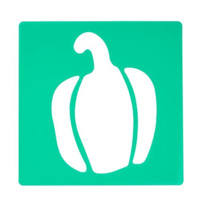 Colorations - herbruikbare fruit sjablonen - 12st.