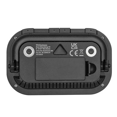 TFA Dostmann Funk-Thermometer COOL@HOME 30.3046.01 Draadloze thermometer digitaal Zwart