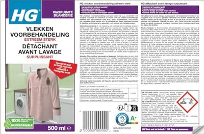 HG vlekken voorbehandeling gel extra sterk
