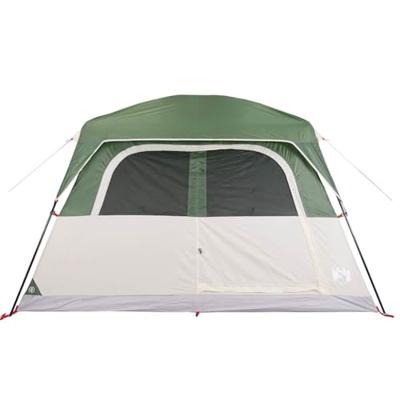 VidaXL Gezinstent 6-persoons waterdicht groen