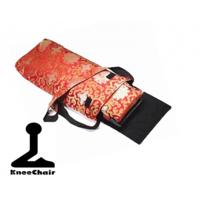 Draagtas voor Meditatiebank Lotus Rood-Goudkleurig - thumbnail