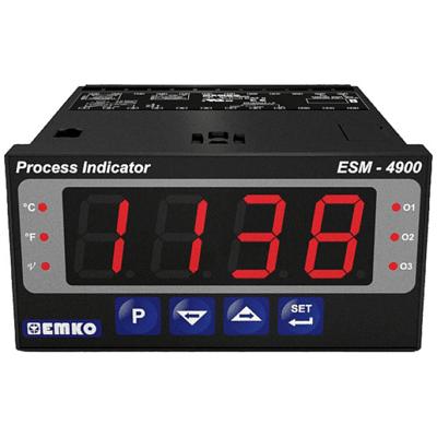 Emko ESM-4900 2-punt, P, PI, PD, PID Universele regelaar Pt100 -200 tot +1700 °C Relais 5 A (l x b x h) 86.5 x 48 x 96 mm Emko ESM-4900 2-punt, P, PI, PD, PID Universele regelaar Pt100 -200 tot +1700 °C Relais 5 A (l x b x h) 86.5 x 48 x 96 mm