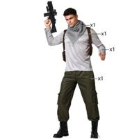 Kostuums voor Volwassenen Strijder - Maat: XL - Maat: XL - thumbnail