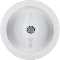 Berker serie 1930/glasserie/palazzo knop voor schakelaar polarwit - thumbnail