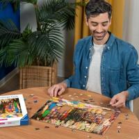 Ravensburger - Puzzel van 500 stukjes - Marokkaanse specerijenmarkt (Puzzelhoogtepunten, Kleurrijke markten) - Leeftijd 12+ - 12001816 - thumbnail